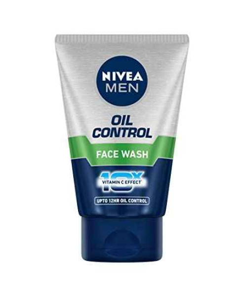 Nivea Men Oil Control Face Wash 100g 